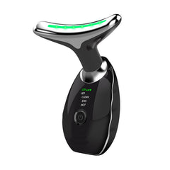 7-Color Microcurrent Facial Massager – Skin Firming & Acne Beauty Device