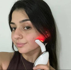 7-Color Microcurrent Facial Massager – Skin Firming & Acne Beauty Device