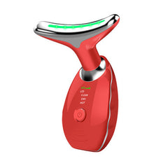 7-Color Microcurrent Facial Massager – Skin Firming & Acne Beauty Device