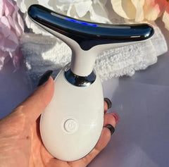 7-Color Microcurrent Facial Massager – Skin Firming & Acne Beauty Device
